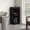 Black, variant on 14 Wine Bottle Space & Modern Style - 46" Tall Corner Cabinet for Dining