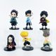 thumbnail image 2 of Anime Demon Slayer figuras cortadas Tsuyuri Ao Kochou ShISA Bu PVC modelo figura de acción juguete Anime Kimetsu zhangyuxiang unisex, 2 of 2