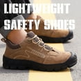 thumbnail image 3 of AUXDIQ Work Shoes Men Women Breathable Steel Toe Cap Industrial Trainers Lightweight Construction Sneakers Sport Shoes, 3 of 6