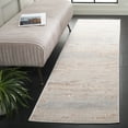 thumbnail image 2 of SAFAVIEH Blair Washable Macy Abstract Machine Washable Runner Rug, Beige/Blue, 2'2" x 8', 2 of 8