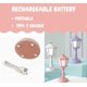 thumbnail image 3 of Small Table Lamp for Bedroom, End Table Lamp for Nightstand, 3 of 4