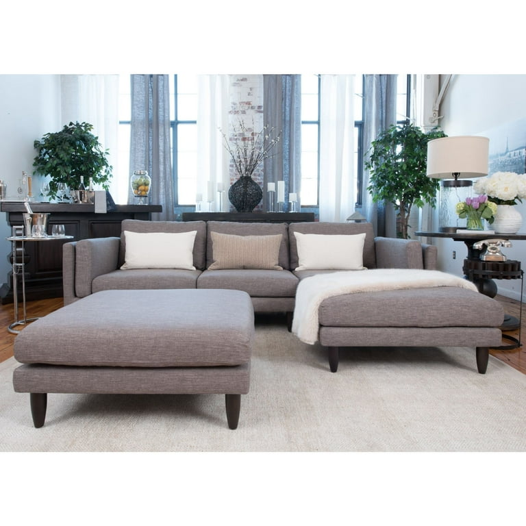 Elements Fine Home Furnishings Piece Retro Fabric Left Arm