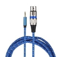thumbnail image 3 of Cable de audio estéreo de 3,5 mm a XLR hembra, adaptador de enchufe, cable de conexión, línea de 3 metros, 3 of 8