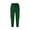Green womens sets, variant on Wenini Yoga Pants Summer Calf-Length Pants Solid Loose Casual Elastic Waist Bandage Pocket Button Cargo Pants Green l