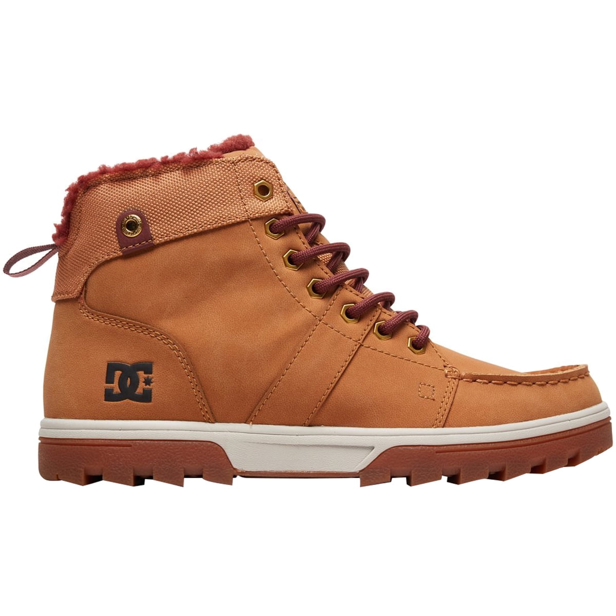 dc men's woodland leather boots