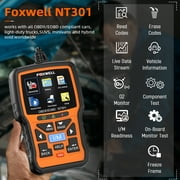 FOXWELL NT301 OBD2 Scanner Code Reader Check Engine Fault Car Diagnostic Tool Check Engine Fault