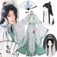 thumbnail image 1 of Disfraces de Cosplay de Tian Guan Ci Fu Shi Qingxuan, sistema de autorrescate de villano, disfraz de Shen Qingqiu, trajes de Navidad Hanfu, conjunto completo, 1 of 5