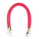 thumbnail image 1 of Paquete de 2 bolso de cuero de PU cortas trenzadas correas de bolso Crossbody con hebilla a presión Cinturones de billetera Reemplazo de piezas DIY Accesorio 60 cm Rosa Red Yuarrent AP004427-02, 1 of 7
