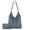 Dark Blue, variant on Slouchy Hobo Bags for Women Soft Designer Shoulder Purses Ladies Top Handle Handbag, Dark Blue