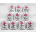 thumbnail image 5 of Darling Souvenir White Last Flamingle Bachelorette Custom Party Supplies Favor Bags Gift Pouches 15 Pieces, 5 of 5
