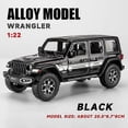 thumbnail image 1 of Diecast 1:24 Alloy Model Car Miniature Jeep Wrangler Rubicon For Children Collectible Gifts Metal Vehicle Off-road Boys Hot Toys, 1 of 5