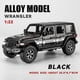 thumbnail image 1 of Diecast 1:24 Alloy Model Car Miniature Jeep Wrangler Rubicon For Children Collectible Gifts Metal Vehicle Off-road Boys Hot Toys, 1 of 5
