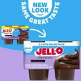 thumbnail image 2 of Jell-O Chocolate Sugar Free Pudding Cups Snack Value Pack, 8 Ct Cups, 2 of 13