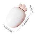thumbnail image 3 of Aodebiao Soap Holder for Bathroom Countertop, Open Drainage Soap Box with tled Base, Soap Storage Container for Sink, Soap Dish for Travel, Carrot Shaped Soap Dispenser for Bathroom Decor, 3 of 6
