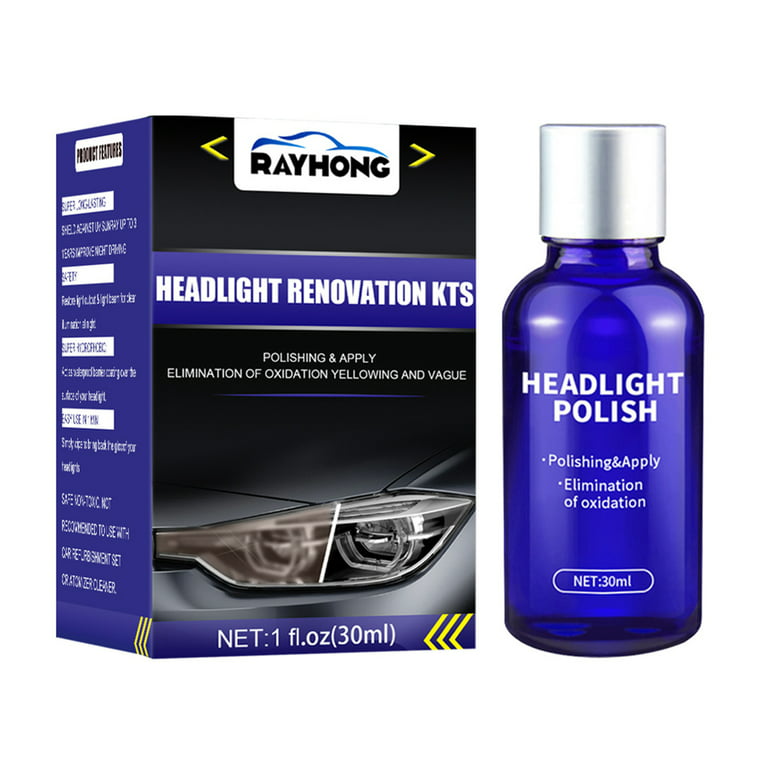 Star Home 10/30ml Scratch Removal Spray Quickly Remove No-Odor Quick Penetration Hydrophobic High-Performance Restore Shine Maintenance Car Headlamp