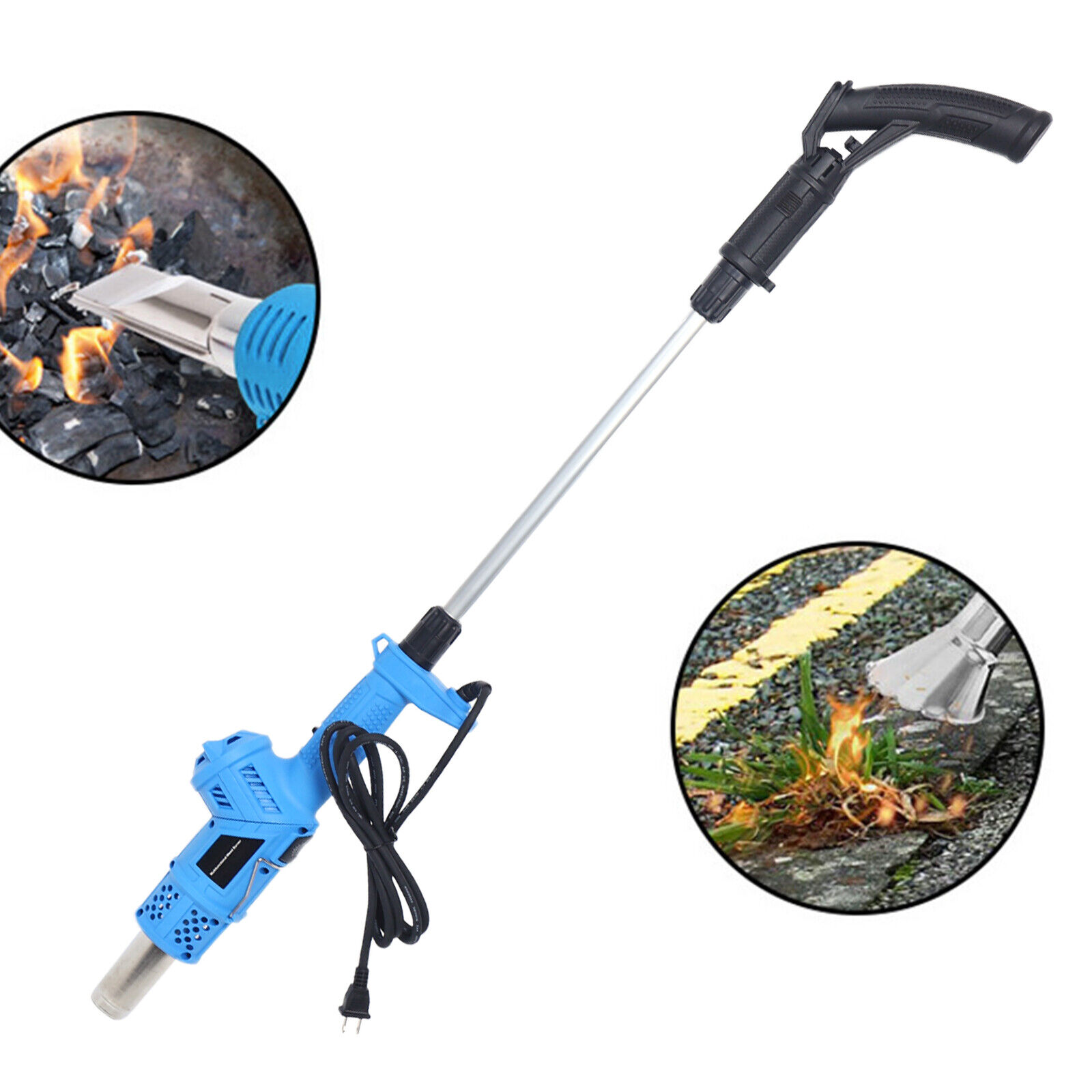 Electric Weed Trimmer Weed Burner Remover for Garden Weeds 12.5Amp