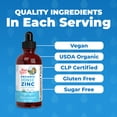 thumbnail image 6 of MaryRuth's Zinc Supplements, Essential Mineral Drops, 4 Fl Oz, For Kids & Adults, Vegan, 6 of 11