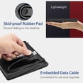 thumbnail image 3 of TETSELF External CD DVD Drive with USB 3.0 Portable DVD/CD+/-RW Player Burner for Laptop PC Mac HP, Supports All Disc Formats, Easy Install, 3 of 8