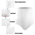 thumbnail image 4 of Unique Bargains Men's Abdominal Slim Shapewear High-waisted Tights Shorts Boxer Briefs Shaping M White, 4 of 7