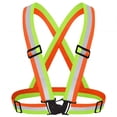 thumbnail image 1 of Gilet Réfléchissant CHOK Haute Visibilité, Boucle Facile à Enfiler, Sangle Réfléchissante 1,5 cm, Gilet de Sécurité, Bretelles Réglables pour la Course de Nuit, Équipement de Course Réfléchissant 10x19x6 cm, Noir, 1 of 3