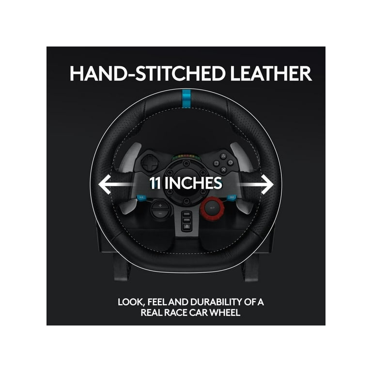 Logitech G29 PS Gaming Steering Wheel with Shifter and Pedals for