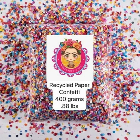 Fiesta Confetti – Mexican Colorful Paper Confetti, Jumbo 0.88lb (400g) Bag, Perfect for Parties & Celebrations