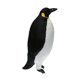 thumbnail image 5 of Pingüino artificial animal 2 Unids Simulación Artificial Adornos Plumas Falsas Pingüino Decoración L + S, 5 of 6