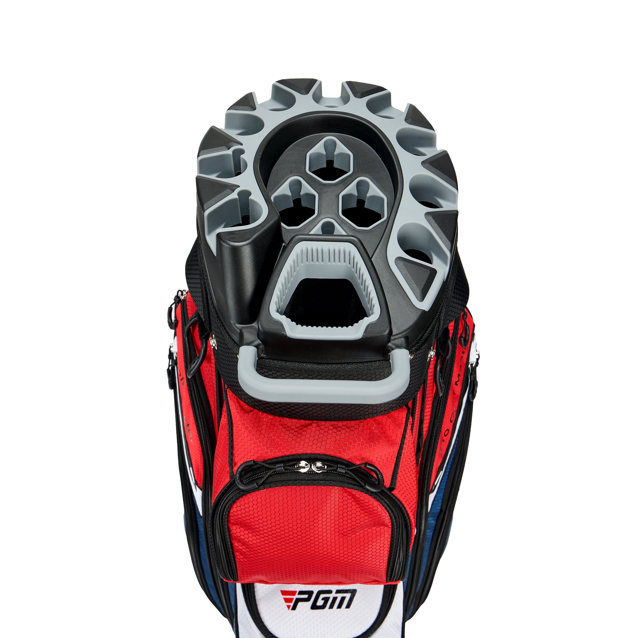 PGM Golf Cart Bag 14 Way Organizer Divider Silent Top Waterproof Bag/Blue