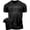 T-Shirt Black On Black, variant on Gymish Two More Workout T-Shirt for Men – Funny Gym Shirt, Motivational Lifting Tee, Athletic Workout Apparel