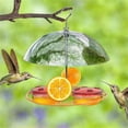 thumbnail image 2 of Popular! Hummingbird Feeder Rat Bird Feeder Metal Garden Decoration Hanging Water Feeder Outdoor Feeding Bowl, 2 of 5