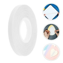 ELAYARD Strong Adhesion Double Sided Water Soluble Tape White for Various DIY and Craft Uses