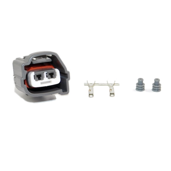 1x Connector 2-way for Ignition Coil 90980-10901 w/out wire