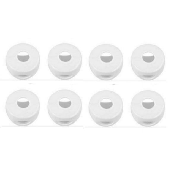 White Safety Doorknob Covers - Child Proof Door Knob Covers - 8 Pack