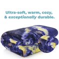 thumbnail image 3 of Dawhud Direct Fleece Throw Blanket (Moon Soloist Wolf, 3 of 5