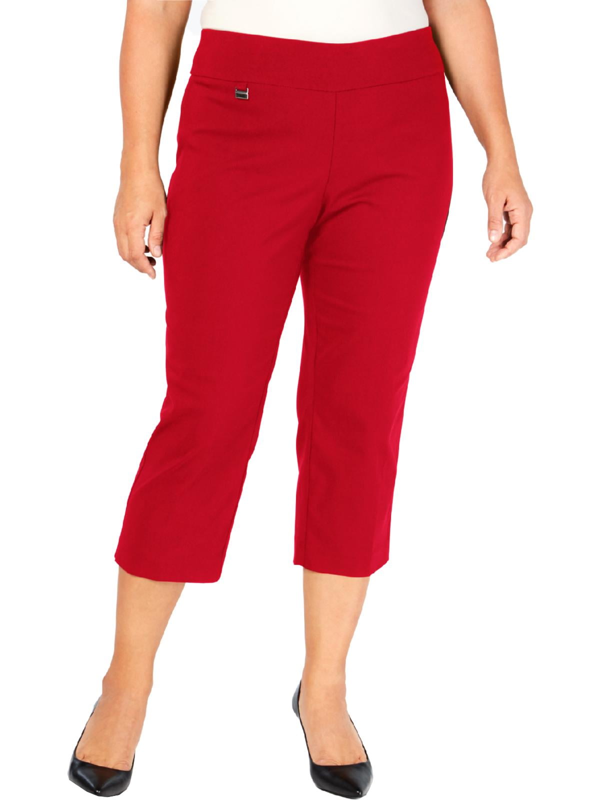 alfani tummy control pull on pants