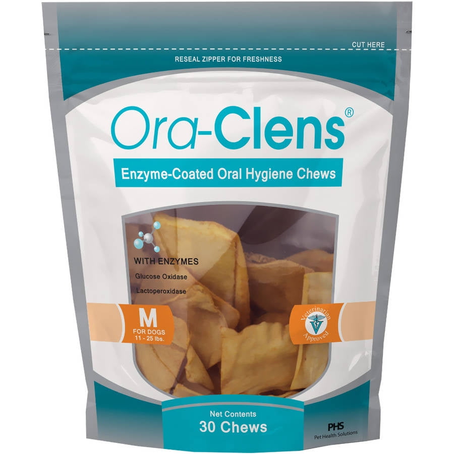 Oral Hygiene Chews Medium, 30Count Bag