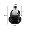 thumbnail image 3 of Universal Car Door Trim Panel Retainer Clips Kit, Automotive Fastener Push Rivets for Front & Rear Doors, 10-20 Pack, K6 Model Compatible, Durable Plastic Snap, 3 of 8