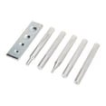 thumbnail image 1 of Snap Rivet Setter, Carbon Steel Rivet Setter Kit 5pcs Die Punch   For Install Rivet Button, 1 of 8