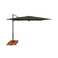 thumbnail image 4 of SimplyShade 8.6 ft. Skye Square Rotating Cantilever Umbrella With Cross Base  Antique Beige, 4 of 7