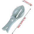 thumbnail image 4 of Scraping & Cleaning Peeler, ABS Plastic Ergonomic Design for Restaurant Home Fish Scale Remover with Scales Collector (2PCS), 4 of 8