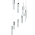thumbnail image 3 of Rectangular Crystal Chandelier // 9 Light, 3 of 4