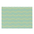 thumbnail image 1 of Floral Cutting Board, Continuous Happy Summer Tone Flowers Illustration Blossoming Botany Layout, Decorative Tempered Glass Cutting and Serving Board, in 3 Sizes, by Ambesonne, 1 of 2