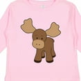 thumbnail image 4 of Inktastic Cute Moose Boys or Girls Long Sleeve Toddler T-Shirt, 4 of 5