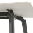 thumbnail image 7 of bokifol Rectangular Dining Table for 6-8 People,62.99" Dining Room Table with Metal Base,White Dinner Tables,Long Kitchen Tables for Dining Room,Kitchen,Living Room, 7 of 7