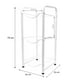 thumbnail image 3 of Estantería de 3 Niveles para Garrafones, Soporte de Acero Resistente y Desmontable para 3 Botellas  (Blanco), 3 of 4