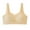 Beige, variant on BangWanChi Womens Underwear and Bras Push up Women's Sexy Bra-thin Cup No Steel RingUnderwear Gathered Sleep Bra Beige L