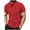 Wine-1, variant on Mens Textured T-Shirts Casual Knitted Short Sleeve Crewneck Tops Summer Loose Fit Waffle Pullover Tees Blouses