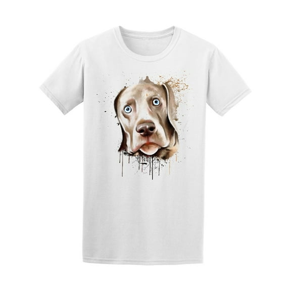 Portrait Dog Closeup Sketch Tee Men's -Image by Shutterstock