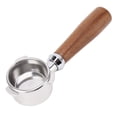 thumbnail image 1 of 3 Ears Coffee Bottomless Portafilter Removable Stainless Steel Coffee Portafilter Replacement Parts 54mm / 2.1in, 1 of 12