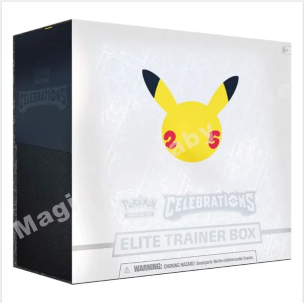 Original Genuine Trading PTCG Card US Version 25 Anniversary Cards Celebrations Elite Trainer ETB Gift Box Child Gift